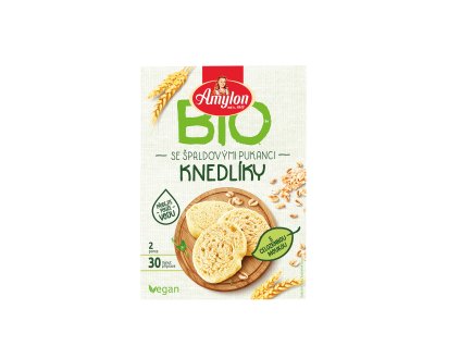 Knedlíky s celozrnnou moukou a špaldovými pukanci 200 g BIO AMYLON