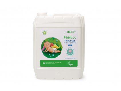 Prací gel na dětské prádlo - vegan - Feel Eco 5000ml