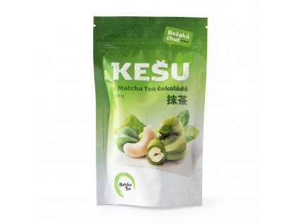 Kešu ořechy v matcha tea čokoládě 100 g MATCHA TEA