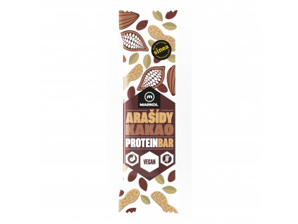 VÝPRODEJ!!!Tyčinka proteinová arašídy a kakao 40 g MARKOL