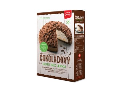 Čokoládový dort bez lepku+ náplň 430 g