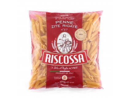 Pastificio Riscossa Penne zite rigate rýhované trubky 500g