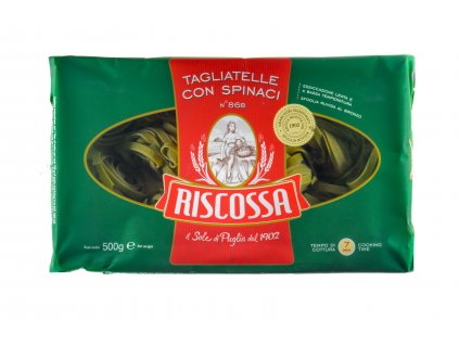 Pastificio Riscossa Tagliatelle spinaci špenátová hnízda 500g