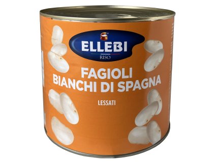 Ellebi Fazole bílé Spagna v slaném nálevu 2500g