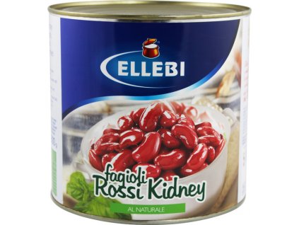 Ellebi Fazole červené Red Kidney v nálevu 2500g