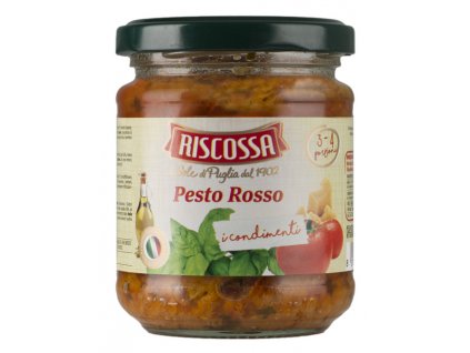 Pastificio Riscossa Pesto Rosso rajčatové RISCOSSA 180g