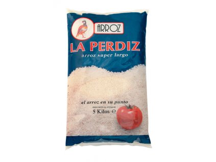 Arcesa arroces y cereales Dlouhozrnná rýže loupaná LA PERDIZ 5 kg