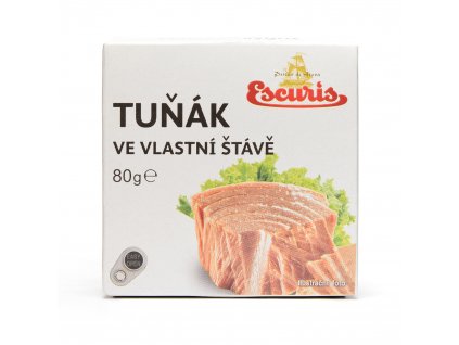 Escuris Tuňák ve vlastní šťávě ESCURIS 80g