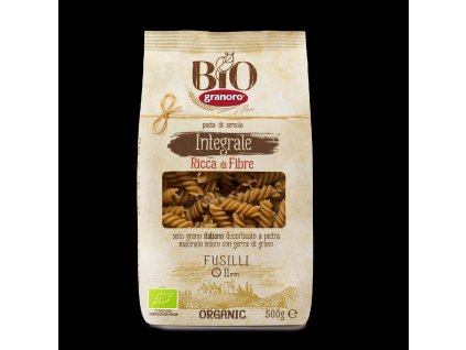 Pastificio Granoro Bio Fusilli celozrnná vřetena 500g