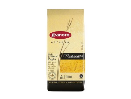 Pastificio Granoro Fillini vaječné vlasové nudličky 250g