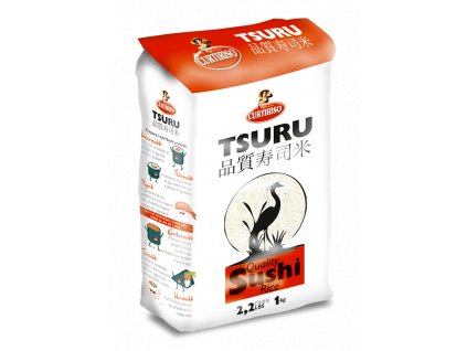 Curtiriso Rýže Sushi kulatozrnná TSURU 1kg