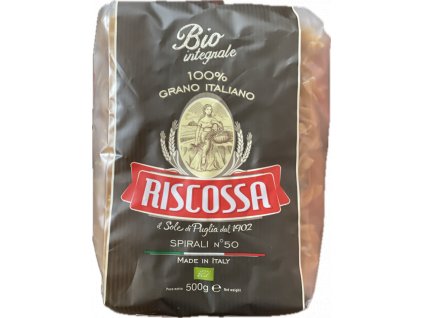 Pastificio Riscossa Bio celozrnné spirály RISCOSSA 500g