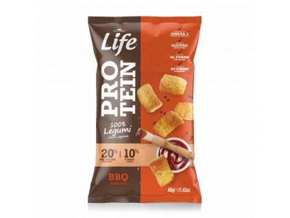 Life Snack Luštěninový snack barbeque LIFE 40g
