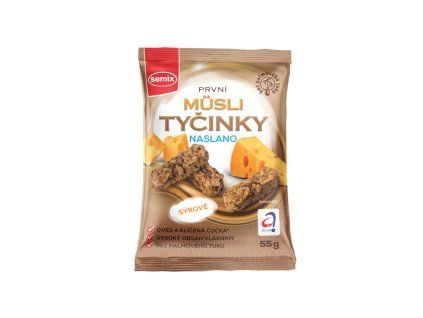 Müsli tyčinky naslano sýrové - Semix 55g