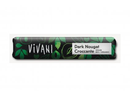 Čokoláda hořká NUGÁTOVÁ BIO vegan - 35g Vivani