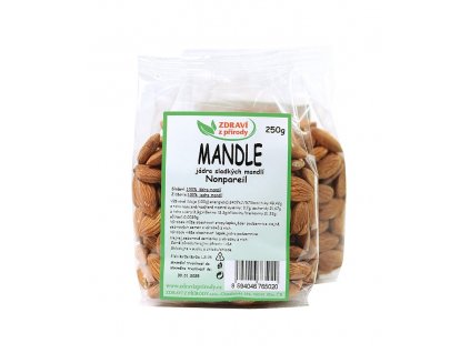 Mandle natural Nonpareil 250g ZP 56