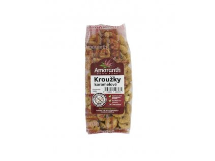 Kroužky karamelové 100g Amaranth 133