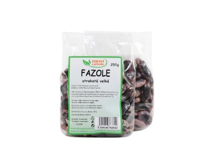 Fazole strakatá velká 250g ZP 155