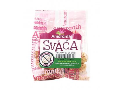 Sváča pecičky skořice 25g Amaranth 190