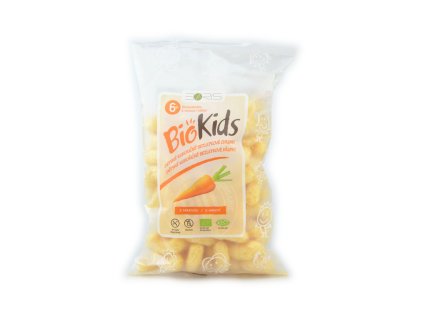 Dětské bezlepkové křupky s mrkví BIO - Biokids 55g