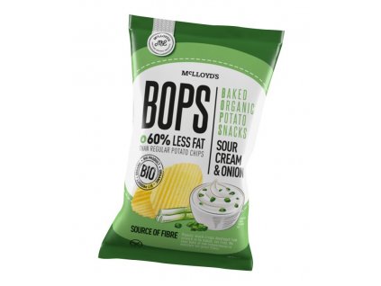 Chips Bops smetana, cibule 85g McLLOYDS 405