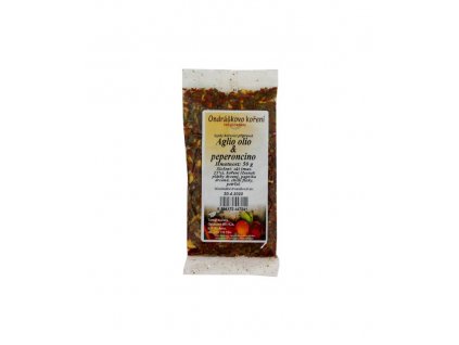 Aglio olio peperoncino 50g Ondráškovo koření 626