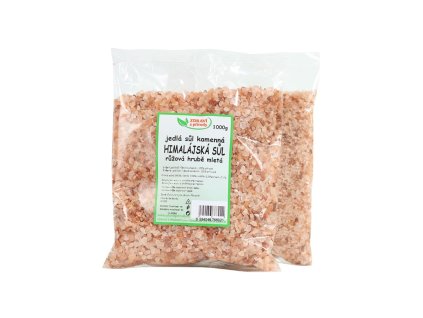 Sůl himalájská růžová hrubá 1 kg ZP 961