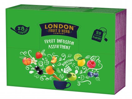 London Fruit & Herb Čaj - Ovocná směs box 80 sáčků