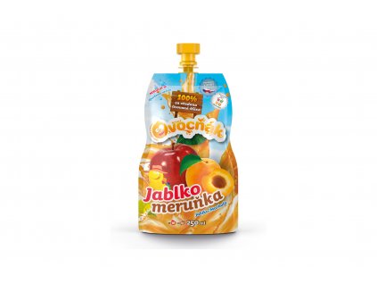 100% šťáva Ovocňák jablko/meruňka 250ml