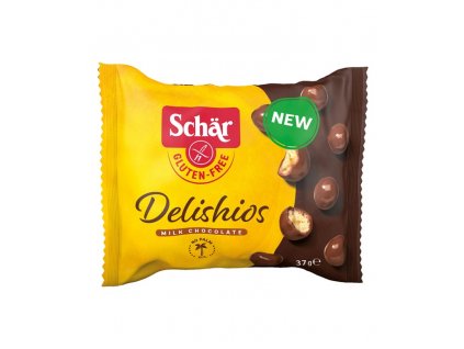 Delishios cereálie v čokoládě 37g Schar bez lepku 1304