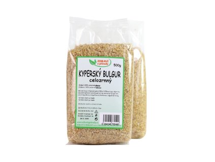 Bulgur kyperský celozrnný 500g ZP 1474