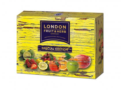 London Fruit & Herb - Speciální edice box žlutý 30 sáčků