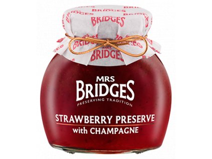 Mrs. Bridges - Džem Jahoda se šampaňským 340g