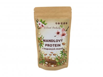 RAW Protein mandlový, 250 g, Natural Products