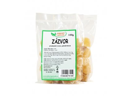 Zázvor proslazený 100g ZP 2276