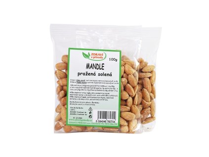 Mandle pražené 100g ZP 2304