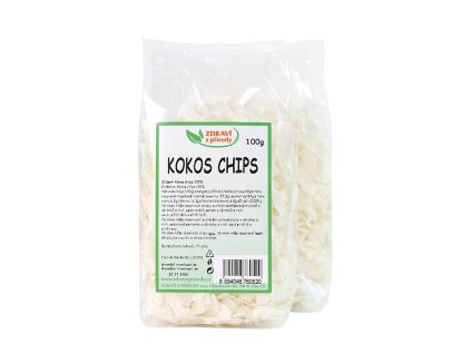 Kokos chips natural 100g ZP 2310