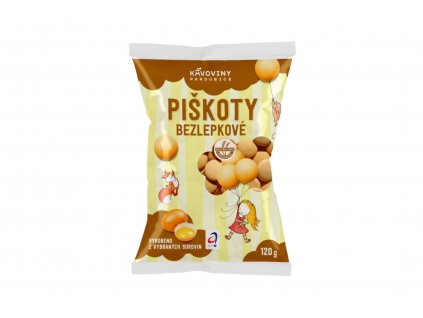 Piškoty bezlepkové 120g Kávoviny 2434