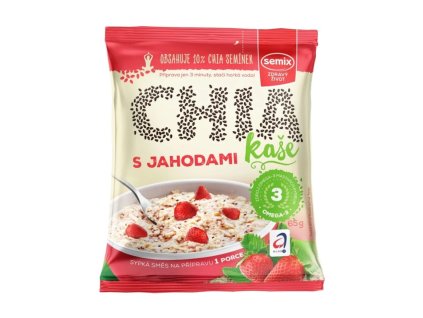 kase chia jahody se smetanou 65g semix