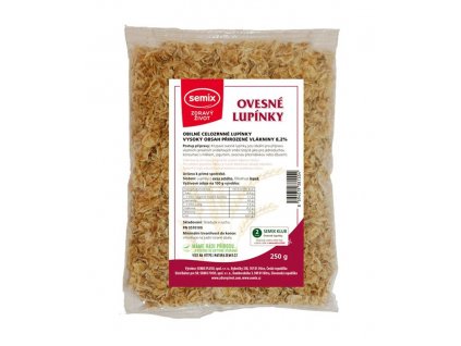 Lupínky ovesné 250g Semix 2499