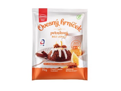 Ovesný hrníček perníkový bez lepku - Semix 70g