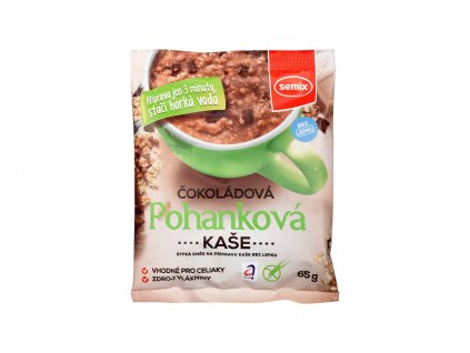 Kaše pohanková čokoládová 65g Semix 2515