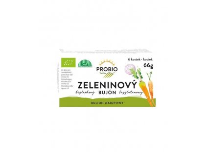 Bujon zeleninový BIO kostky 66g Probio 2588