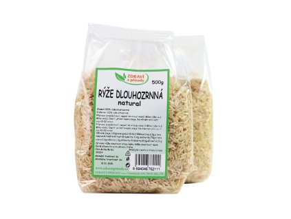 Rýže dlouhozrnná natural 500g ZP 2917