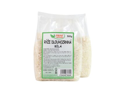 Rýže dlouhozrnná bílá 500g ZP 2923