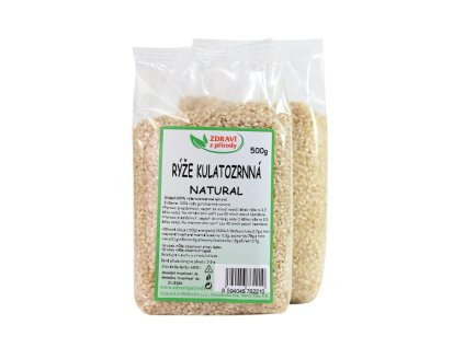 Rýže kulatozrnná natural 500g ZP 2925