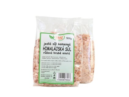 Sůl himalájská růžová hrubá 500g ZP 2957