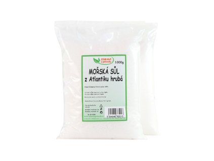 Sůl mořská z Atlantiku hrubá 1 kg ZP 2960