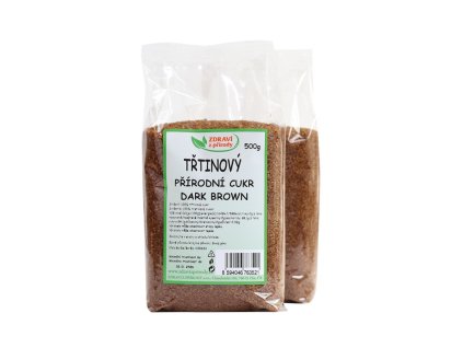 Cukr třtinový Dark 500g ZP 2976