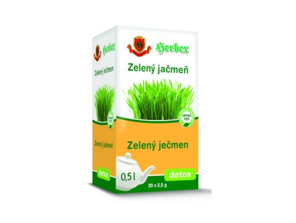 Čaj zelený ječmen - Herbex 20x2,5g
